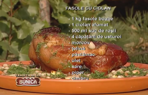 Fasole cu ciolan