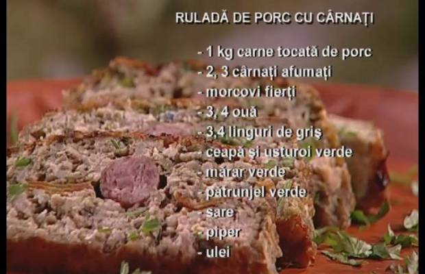 Rulada de porc