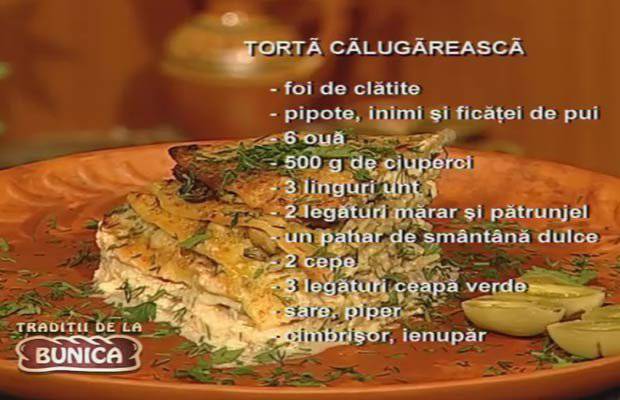 Torta calugareasca