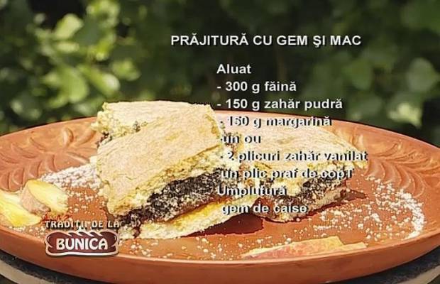 Prajitura de casa cu mac