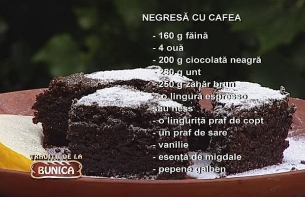 Negresa cu cafea