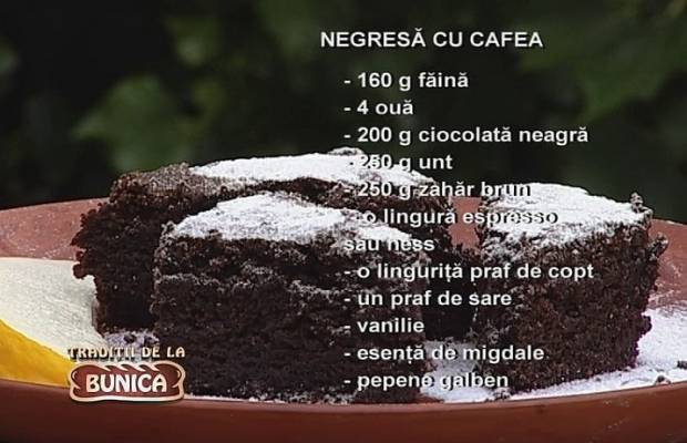 Negresa cu cafea 