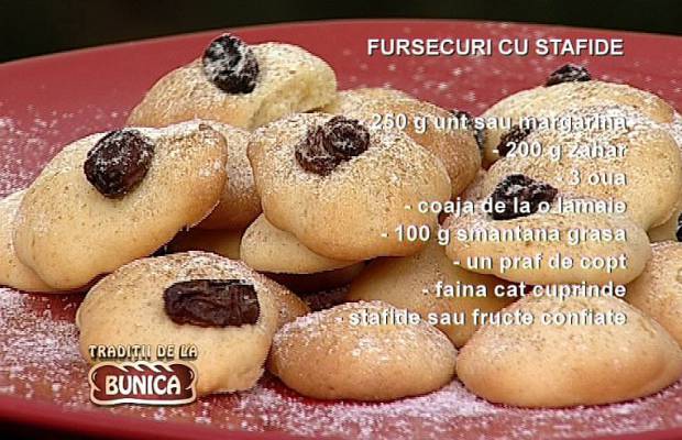 Fursecuri cu stafide