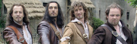 D`Artagnan si cei trei muschetari