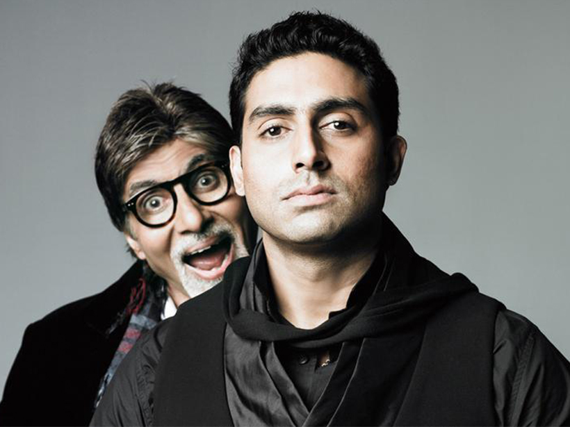 Abhishek Bachchan si tatal sau, Amitabh Bachchan