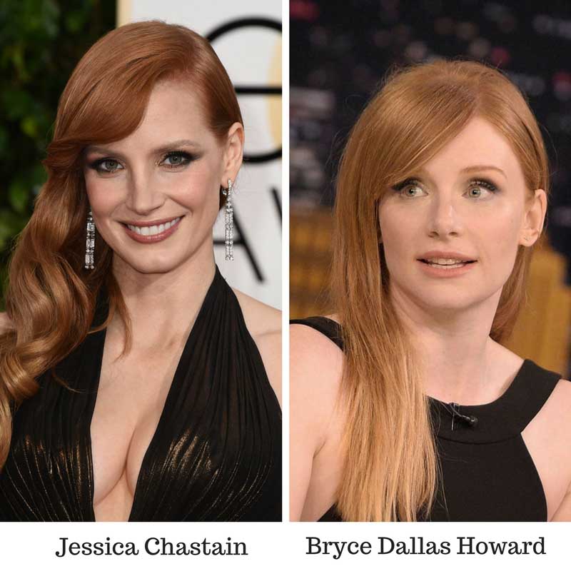 Jessica Chastain si Bryce Dallas Howard.