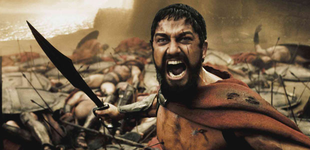 Gerard Butler ca Leonidas