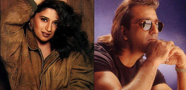 Madhuri Dixit si Sanjay Dutt